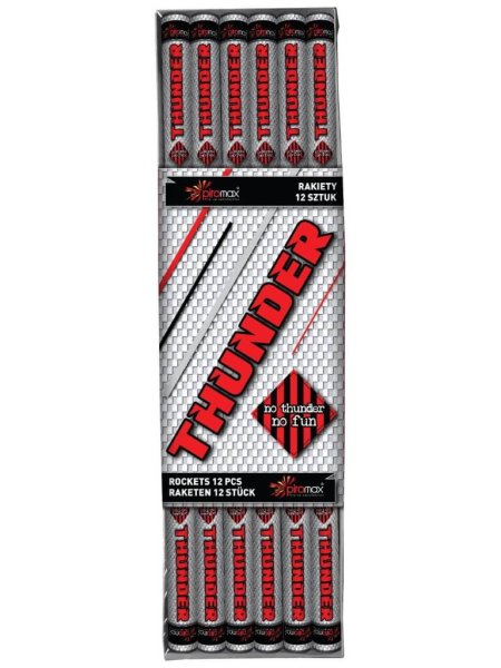 12 Knallraketen von Piromax