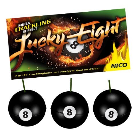 Lucky Eight Knatterbälle von Nico