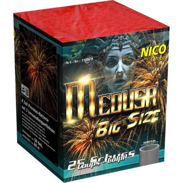 Medusa Big Size 50mm F3 Feuerwerk von Nico
