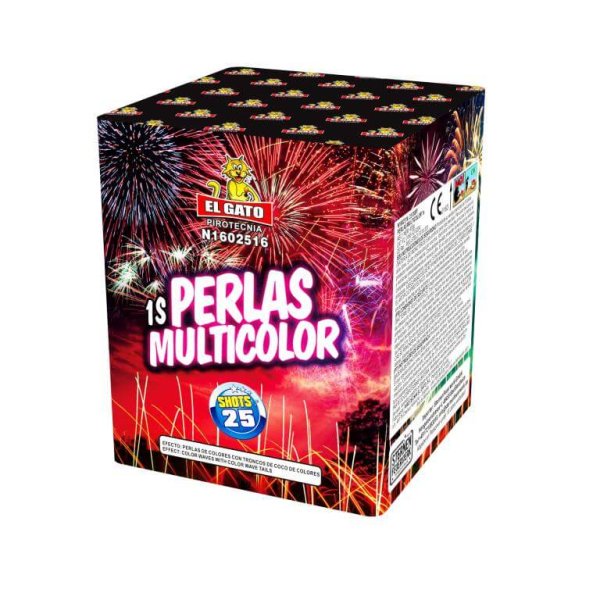 Perlas Multicolor 1 Sek - 25 Schuss satte Farben!