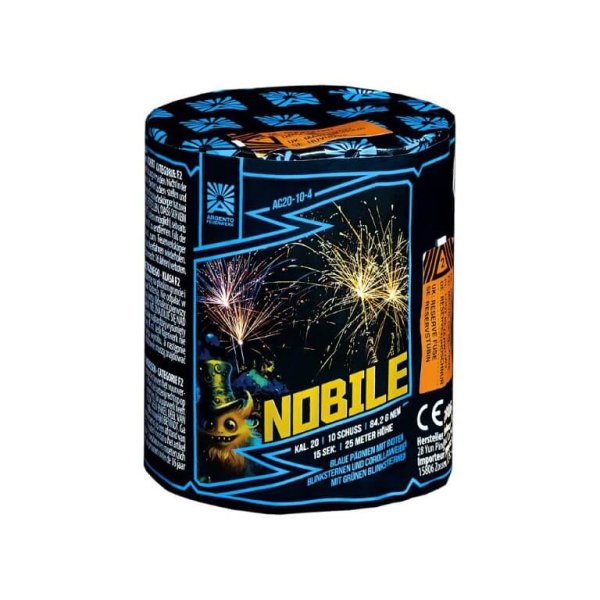 Nobile - Kleine 10 Schuss Batterie mit kräftigen Effekten