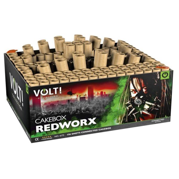 Redworx - eine irre 2 Minuten Feuerwerkshow