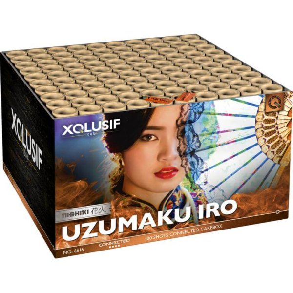 Uzumaku Iro - Eindrucksvolles Feuerwerk der XQLUSIF 100% Serie