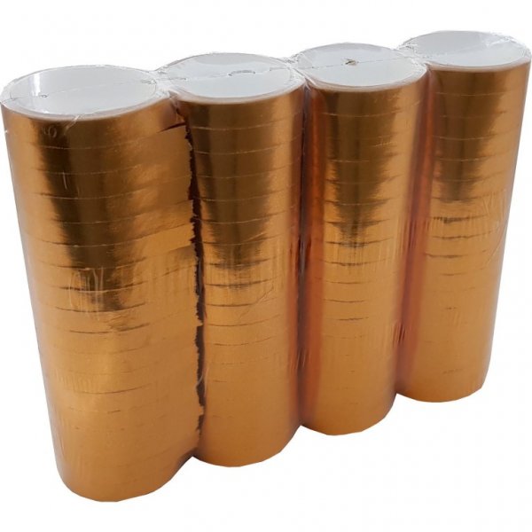 Gold Metallic Luftschlangen