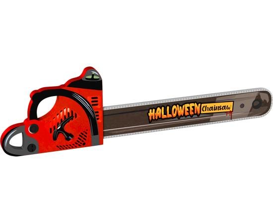 Chainsaw - Kettensäge mit zwei farbigen Fontänen
