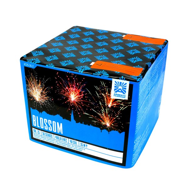 Blossom - 26 Schuss Verwandlungs- und Blinkerstern Effekte von Argento