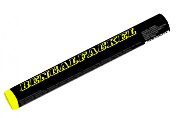 Bengalfackel 90 Sekunden - gelb