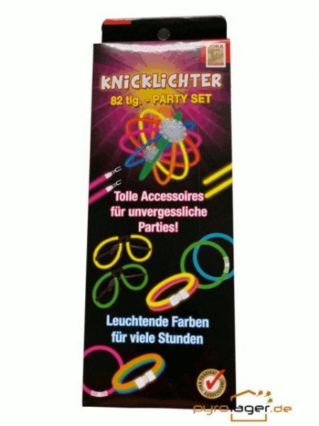 Knicklicht Partyset 82 Teile