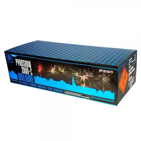 Pyroshow 2000-C Walkürea - 131 Schuss Komplettfeuerwerk