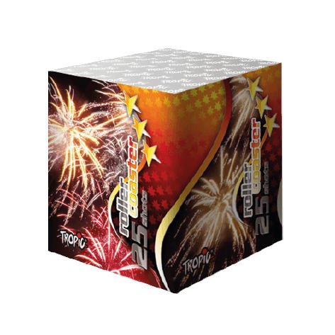TB74 - Roller Coaster - Kräftige Zerleger und große, unterschiedliche Effekt als F3 Feuerwerk
