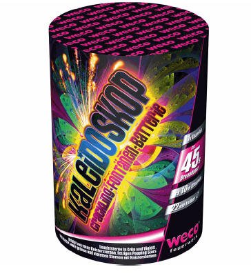 Kaleidoskop Fontänenbatterie - Leuchtfeuerwerk aus dem Hause Weco