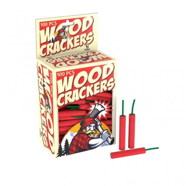 Wood Crackers - kleine F1 Crackling Knaller