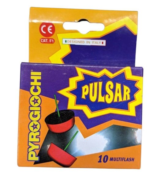 Pulsar - 10 F1 Blinksterne aus Italien