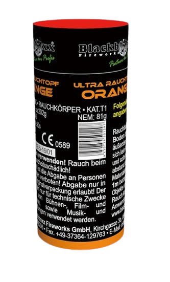 Ultra Rauchtopf Orange