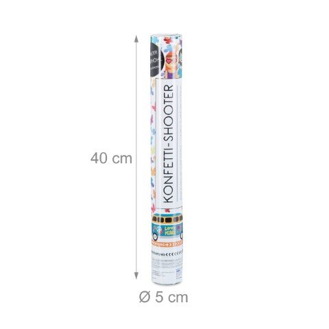 Konfettishooter Flower Power 40 cm 