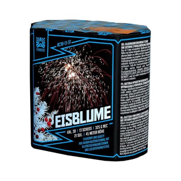Eisblume - 13 Schuss Feuerwerksbatterie der Firma Argento Feuerwerk