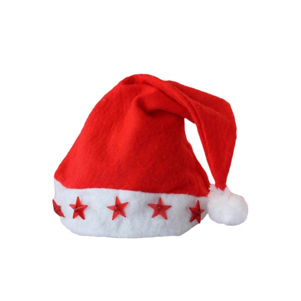 Nico Weihnachtsmütze mit LED Sternen