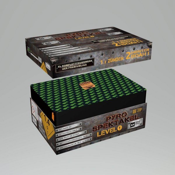 Pyro-Spektakel Level 1 - XL Feuerwerk im Pyrolager.de