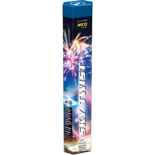 Sky Twist Römisches Lichterbündel von Nico Feuerwerk
