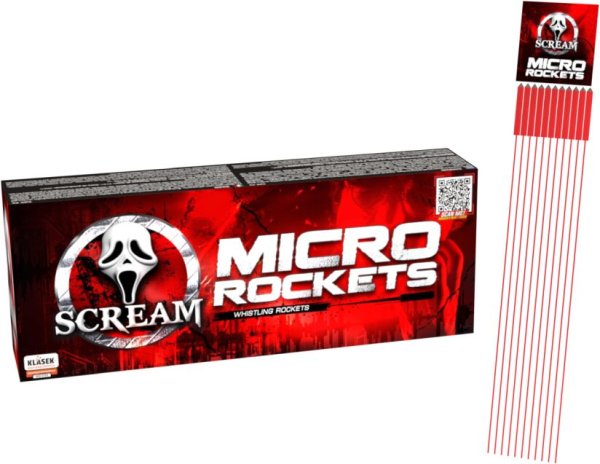 Scream Rocket micro - kleine schrille knallraketen