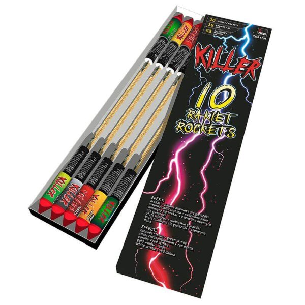 10 kräftige Killer Raketen Von Jorge