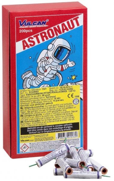 100 der beliebten Vulkan Astronaut Böller