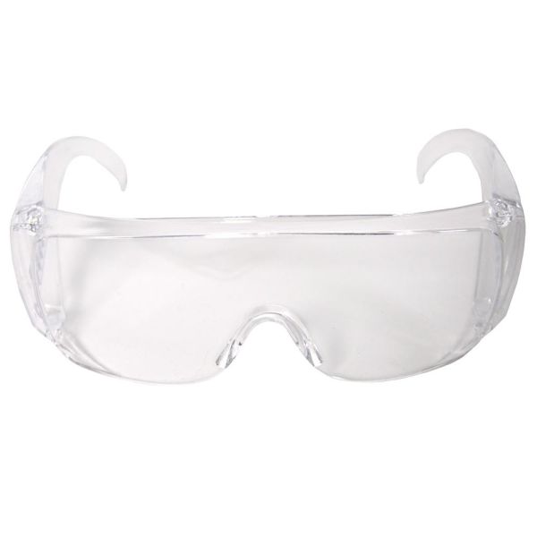 Einfache Schutzbrille aus Kunststoff