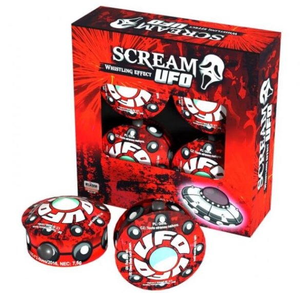Scream Ufo - schrille aufsteigende Bodenwirbel