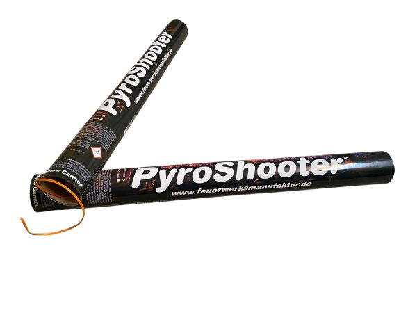 Pyroshooter mit elektro Zündung - Bunt
