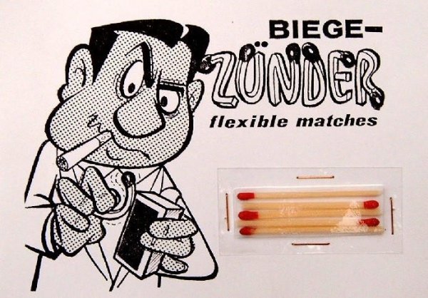 Biegezündhölzer