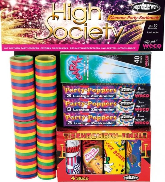 Jugendfeuerwerk High Society