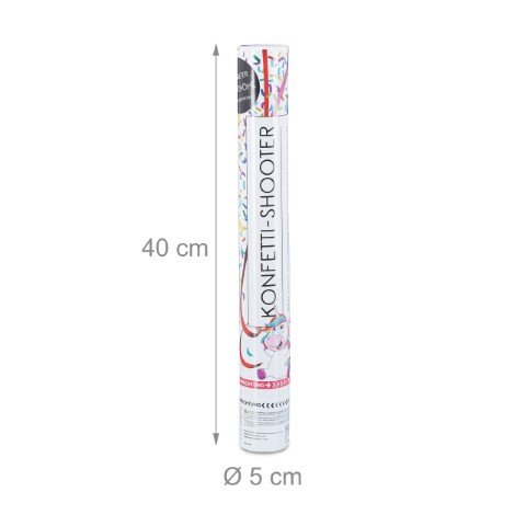 Konfettishooter Eionhorn 40 cm 