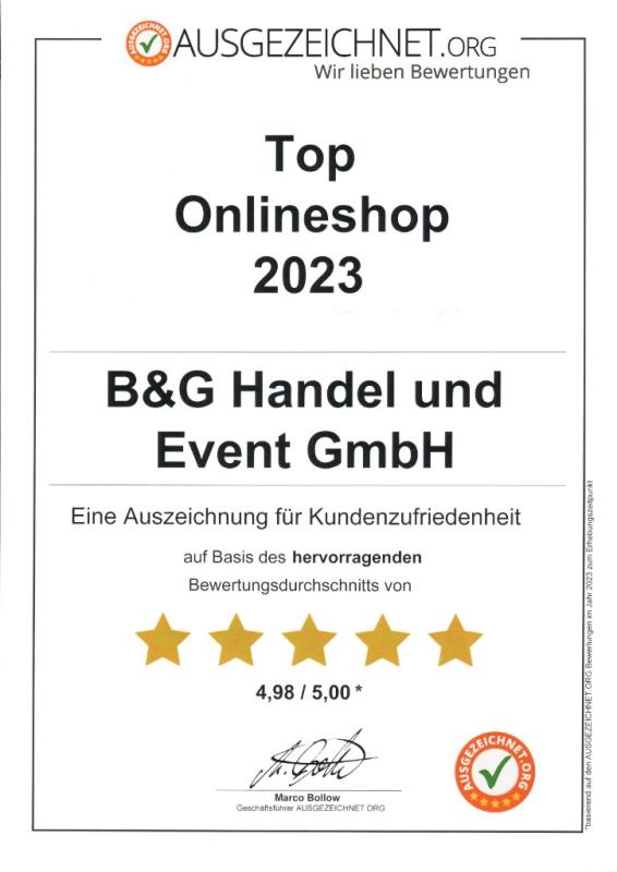 Ausgezeichneter Service in 2023
