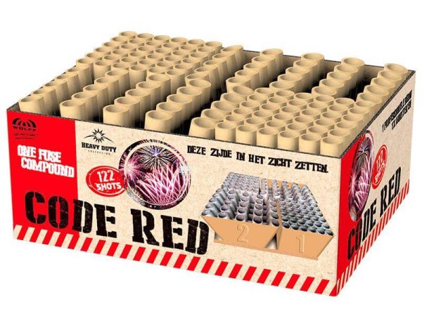 Code Red von Wolff Feuerwerk - Heavy Duty Collection