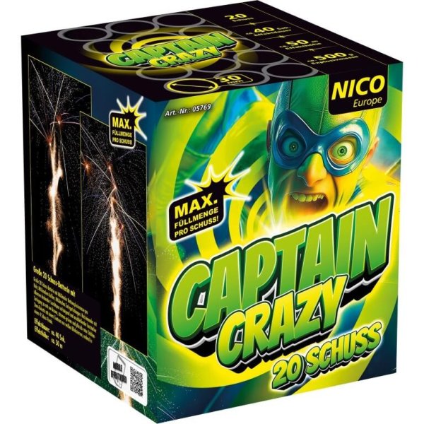 Captain Crazy - Feuerwerk von Nico Europe