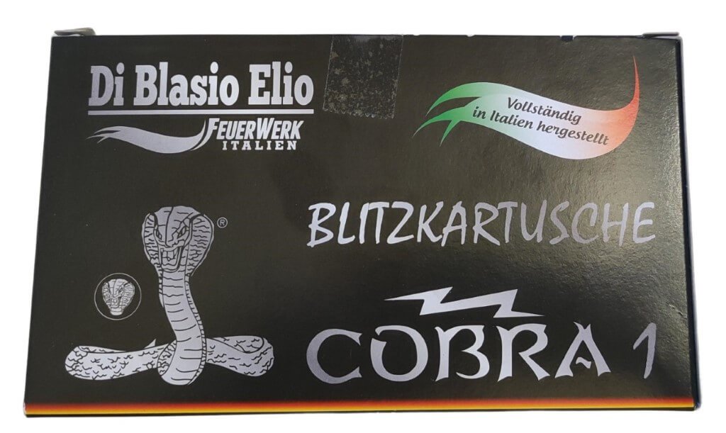 Cobra 1 Schallerzeuger mit 1g BKS aus Italien