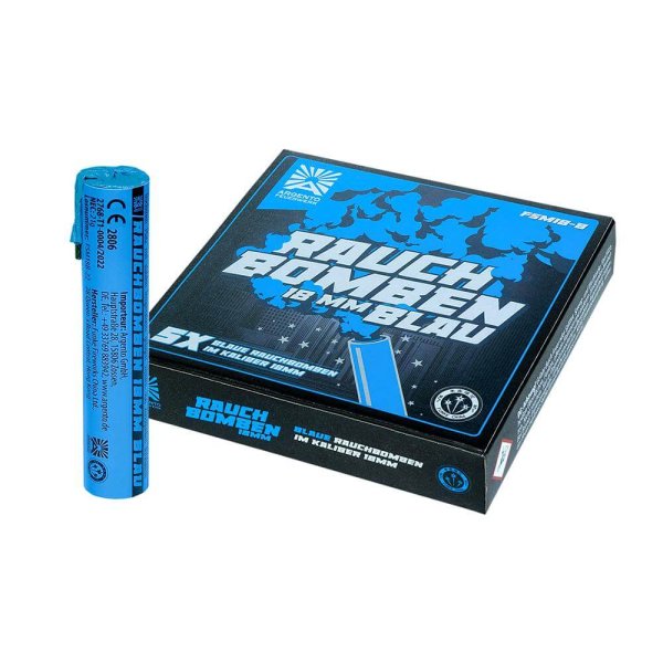 Rauchbomben 18mm in Blau