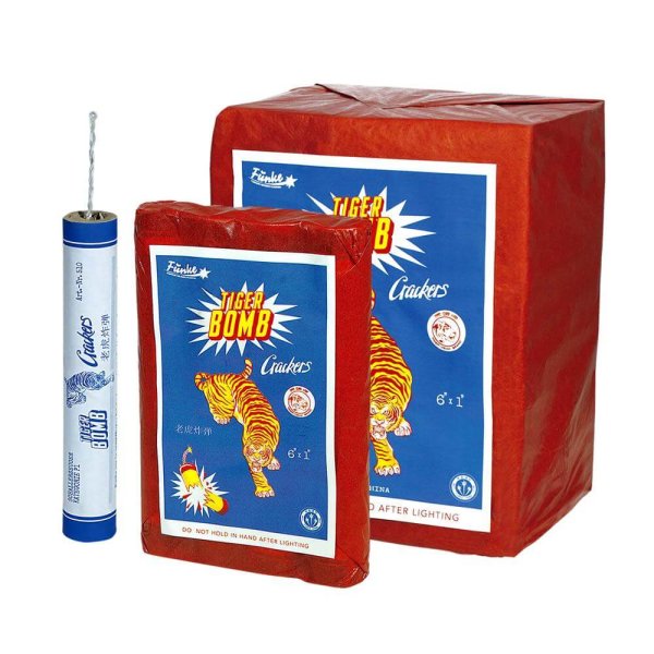 Funke Superböller 2 im Tiger Bomb Design und P1 Zulassung