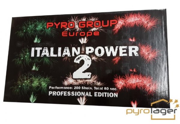 Italian Power 2 - XXL Feuerwerk im Pyrolager.de