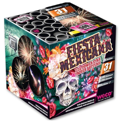 Fiesta Mexicana 31 Schuss Batterie von Weco