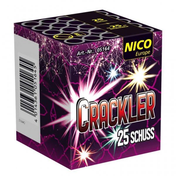 Crackler - 25 Schuss mini Batterie aus dem Hause Nico Feuerwerk