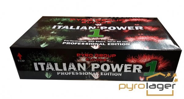 Italian Power 1 - XXL Feuerwerk im Pyrolager.de