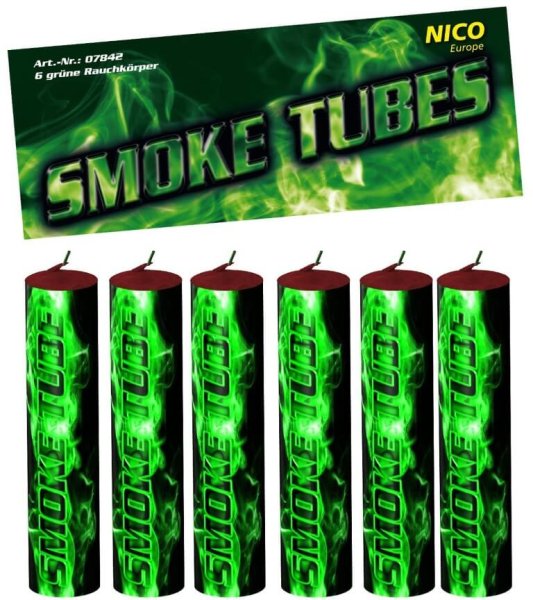 Nico Smoke Tubes in Grün