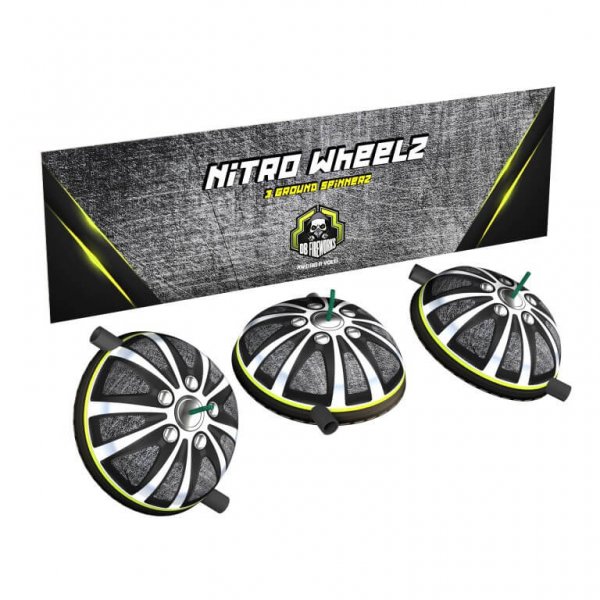 Nitro Wheelz - Schrille Bodenkreisel mit kräftigen Farben in F2