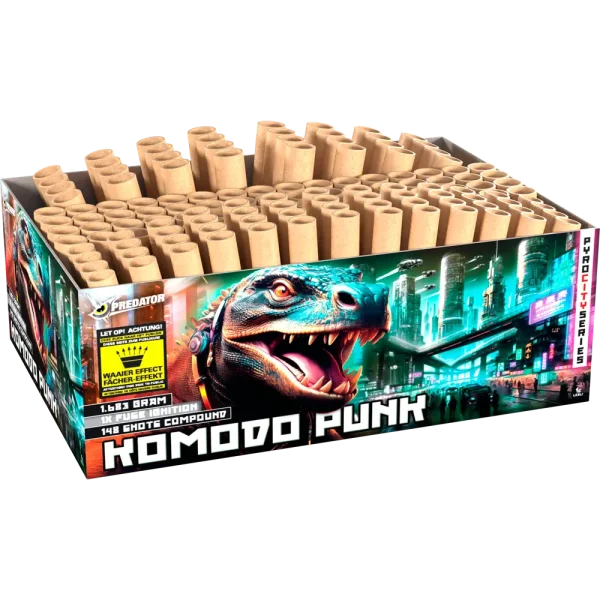 Komodo Punk von Lesli Feuerwerk