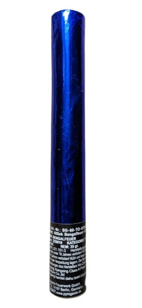 Bengalo Handfackel blau im Pyrolager.de