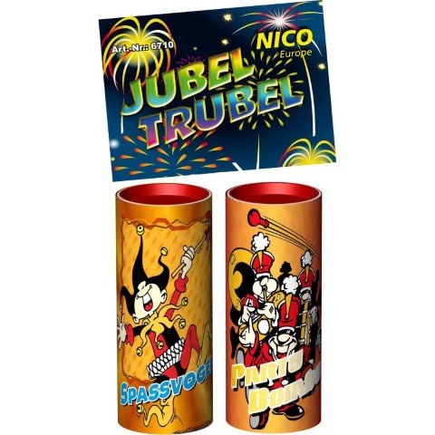 Jubel Trubel Tischfeuerwerk zum Karneval