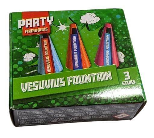 3 tolle F1 Vesuvius Fontänen 