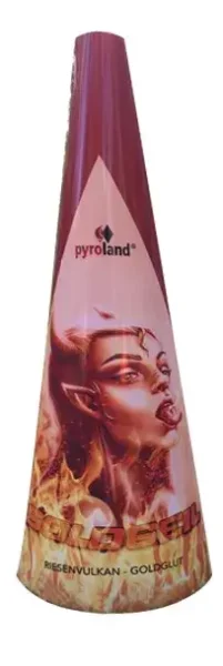 Goldgeil Vulkan von Pyroland