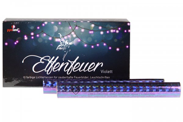 Elfenfeuer - Lichterlanzen Violett